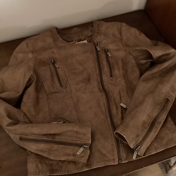 Michael Kors Leather jacket - Picture 4 of 5